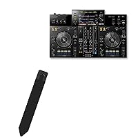 BoxWave Stylus Pouch Compatible with Pioneer XDJ-RR (7 in) - Stylus PortaPouch, Stylus Holder Carrier Portable Self-Adhesive for Pioneer XDJ-RR (7 in) - Jet Black