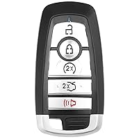 NPAUTO Key Fob Replacement Fits for 2017-2022 Ford Edge, Fusion, Explorer, Mustang, 2020-2022 Lincoln Aviator, Corsair, Smart Proximity Keyless Entry Remote Control Start Car Key Fobs, M3N-A2C93142600