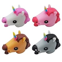 4pcs Charger Cable Protector Animal Bite Cute Unicorn for iPhone X Xs Xr 8 7 6S 6 5 Lightning USB Cables