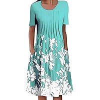 Spring and Summer Single Shoulder Pullover Dress Female Round Neck Loose Large Size Base Dress Plus Size Knit