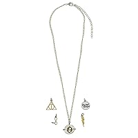 Bioworld Harry Potter Mischief Managed Interchangeable Multi-Charm Necklace Set