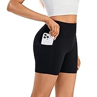 Blaosn High Waisted Athletic Shorts for Women Gym Yoga Workout Running Sweat Spandex Biker Leggings Cute Clothes Summer