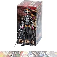 Brook: 19cm DXF The Grandline Men Statue Figurine Vol.9 Bundled with 1 A.C.G. Compatible Theme Trading Card (19181)