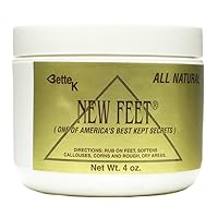 Bette K's New Feet Bette K's 4 oz Cream