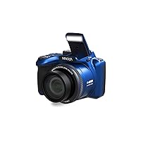 20 Mega Pixels 40x Optical Zoom Digital Camera with 1080p FHD Video, Blue