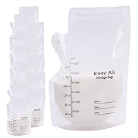50 Pieces Breast Milk Storage 250 ml of Breast Milk Bags Disposable Breast Storage Container