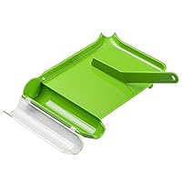 Medarchitect Right Hand Pill Counting Tray with Spatula (Light Green - L Shape)