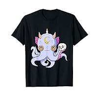 Cute Creepy Pastel Goth Kawaii Octopus Boys Girls Teen T-Shirt