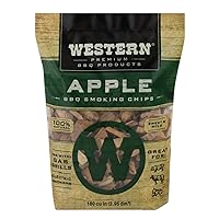 Apple Smoking Chips, 2-Pound Bags (Pack of 6)