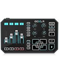 TC-Helicon GoXLR Revolutionary Online Broadcaster Platform with 4-Channel Mixer, Motorized Faders, Sound Board and Vocal Effects, Officially Supported on Windows