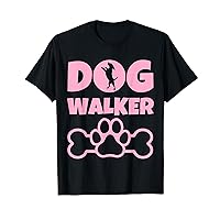 Dog Walker - Dog Lover Present - Dog Owner - Dog Walking T-Shirt