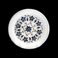 crafts look Marquetry Marble Plate Inlay Gemstone Art
