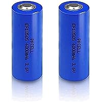 aa Lithium batteriesRechargeable Battery 2Pcs 3 6V Lisocl2 Battery Er18505 Size 4000Mah Lithium Lithium Main Battery Battery