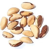 Raw Brazil Nuts, 44 Pounds – Non-GMO Verified, Raw, Whole, No Shell, Unsalted, Kosher, Vegan, Keto and Paleo Friendly, Bulk, Good Source of Selenium, Low Sodium and Low Carb Food, Great Trail Mix