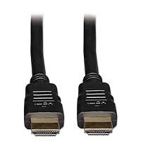 Tripp Lite High Speed HDMI Cable with Ethernet, Ultra HD 4K x 2K, Digital Video with Audio (M/M), 10-ft. (P569-010),Black