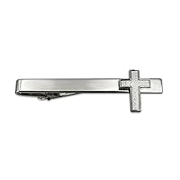 Chaplain Cross Tie Clip - Religious Christian Latin Ornate Official Tie Bar