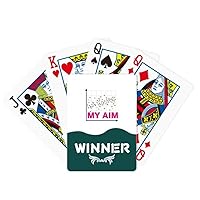 Mathematical Coordinates Target Set Winner Poker Playing Card Classic Game