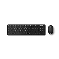 Microsoft Bluetooth Desktop - Matte Black. Slim, Compact, Wireless Bluetooth Keyboard and Mouse Combo. Extra - Long Battery Life. Works with Bluetooth Enbaled PCs/Mac