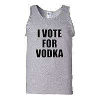 City Shirts I Vote for Vodka Adult Tank Top
