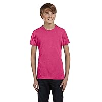 Bella + Canvas Youth Jersey Short-Sleeve T-Shirt M BERRY