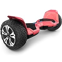 Gyroor Warrior 8.5 inch All Terrain Off Road Hoverboard with Bluetooth Speakers and LED Lights, UL2272 Certified Self Balancing Scooter