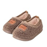 Girls Buts Childrens Girl Cotton Shoes Solid Color Fashion Soft Sole Winter Warm Indoor Non Slip Cotton Little Kid Shoes