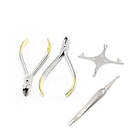 DDP Orthodontic Instruments Set of 4 Pieces - Stainless Steel