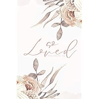 So Loved Journal: Beautiful Pink Floral Design - So Loved - Colossians 3:12 Affirmation Journal
