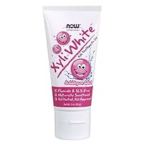 NOW Solutions Kid's Xyliwhite Toothpaste, Bubblegum, 3-Ounce