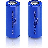 2PCS 3 6V Lisocl2 Battery ER18505 Size 4000mAh Lithium Primary Battery Battery