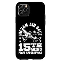 iPhone 11 Pro Hickam Air Base Pearl Harbor Hawaii 15th Wing Souvenir Case