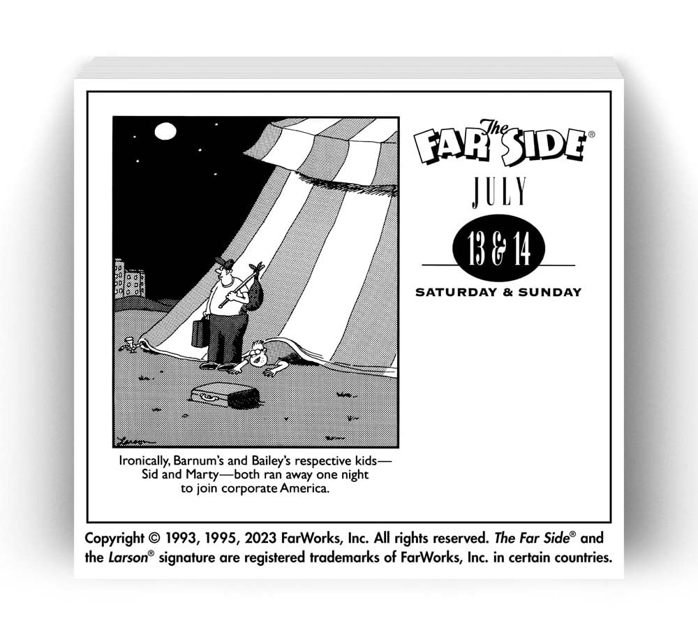 The Far Side® 2024 Off-the-Wall Day-to-Day Calendar