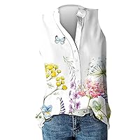 Cami Tank Tops for Women, Camisoles with Built in Bra Pink Sweatpants Women, Women's Tanktops Undershirt Women's Printed Sleeveless Button-Down Casual Shirt White Tank Tops Pack (M, Yellow)