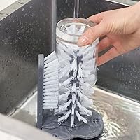 Cup Cleaning Brush Glass Washer for Beer Mugs, Long-Legged Mugs, red Wine Mugs and Other Bar Kitchen Sink Household Tools