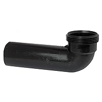 39-9059 Plastic Drain Elbow Garbage Disposal Fits Waste King Brand, Black