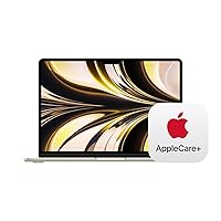 Apple 2022 MacBook Air Laptop with M2 chip: 13.6-inch Liquid Retina Display, 8GB RAM, 512GB SSD Storage; Starlight with AppleCare+ (3 Years)