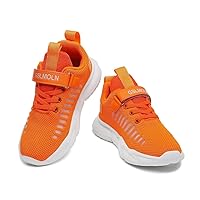 Jakcuz Children Fashion Platform Sneakers Kids Ultra Lightweight Breathable Casual Gym Sport Walking Shoes for Girls Boys
