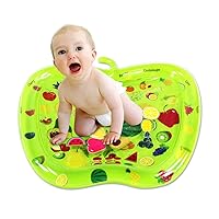 1pc Water Play Mat Cartoon Water Pads Cartoon Floating Pad Water Cushion Inflatable Sea ​​Turtle Baby