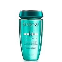 KERASTASE Resistance Bain Extentioniste Shampoo | Length Strengthening Shampoo | Protects Hair and Scalp from External Aggressors | With Ceramides to Enhance Shine | For Damaged Hair