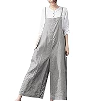 Jumpsuits for Women Casual Summer Rompers Pants Romper Bib Jumpsuit Overalls Trousers Bib Oversize Trousers