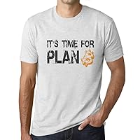Men's Graphic T-Shirt It's Time for Plan B Bitcoin BTC HODL Crypto Eco-Friendly Limited Edition Short Sleeve