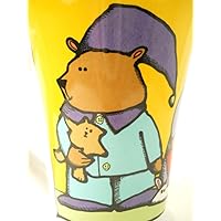 Coffee Mug Cartoon Bears Nightcaps Bunny Slippers Cocoa Robes Color