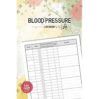 Blood Pressure Log Book: Simple and Easy Daily Record and Monitor Your BP and Heart Pulse Readings at Home