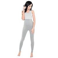 Pregnancy Leggings Belly Support Stretchy Long Over Bump Cotton Trousers for Pregnant Women 1025