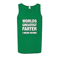 Worlds Greatest Farter I Mean Father Funny Mens Tank Top