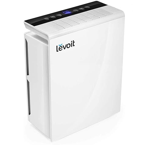 LEVOIT Air Purifiers for Home Large Room with 3 Stage Filter, Captures Pet Allergies, Smoke, Dust, Odor, Mold and Pollen for Bedroom, Timer, Filter Indicator, Smart Sensor, LV-PUR131