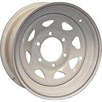 Americana Spoke Steel Wheel, 14X6 5H-4.5 Galvanized