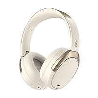 Edifier WH950NB Active Noise Cancelling Headphones, Bluetooth 5.3 Wireless Headphones, LDAC Hi-Res Audio, 55 Hours Playtime, Google Fast Pairing for Android, Dual Device Connection, App Control, White