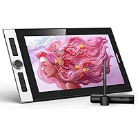XPPen Innovator 16 Pen Display 15.6 Inch Drawing Monitor Full-Laminated Technology Graphics Monitor with Tilt Support Passive Pen and 8 Customizable Shortcut Keys(Supports 92% Adobe RGB Color Gamut)