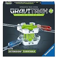 Ravensburger GraviTrax PRO Turntable Accessory - Marble Run & STEM Toy for Boys & Girls Age 8 & Up - Accessory for 2019 Toy of The Year Finalist Gravitrax